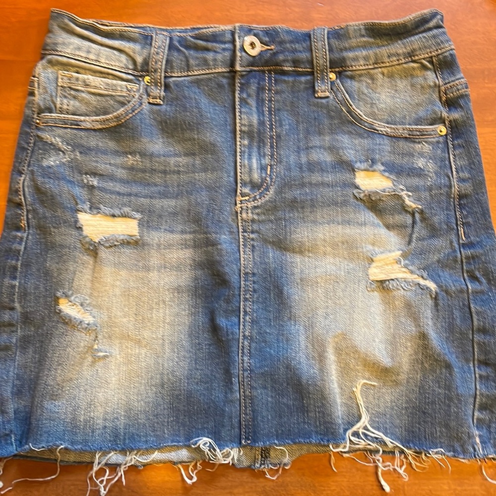 Denim skirt